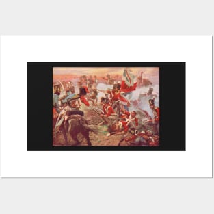 Battle of Quatre Bras 1815 Posters and Art